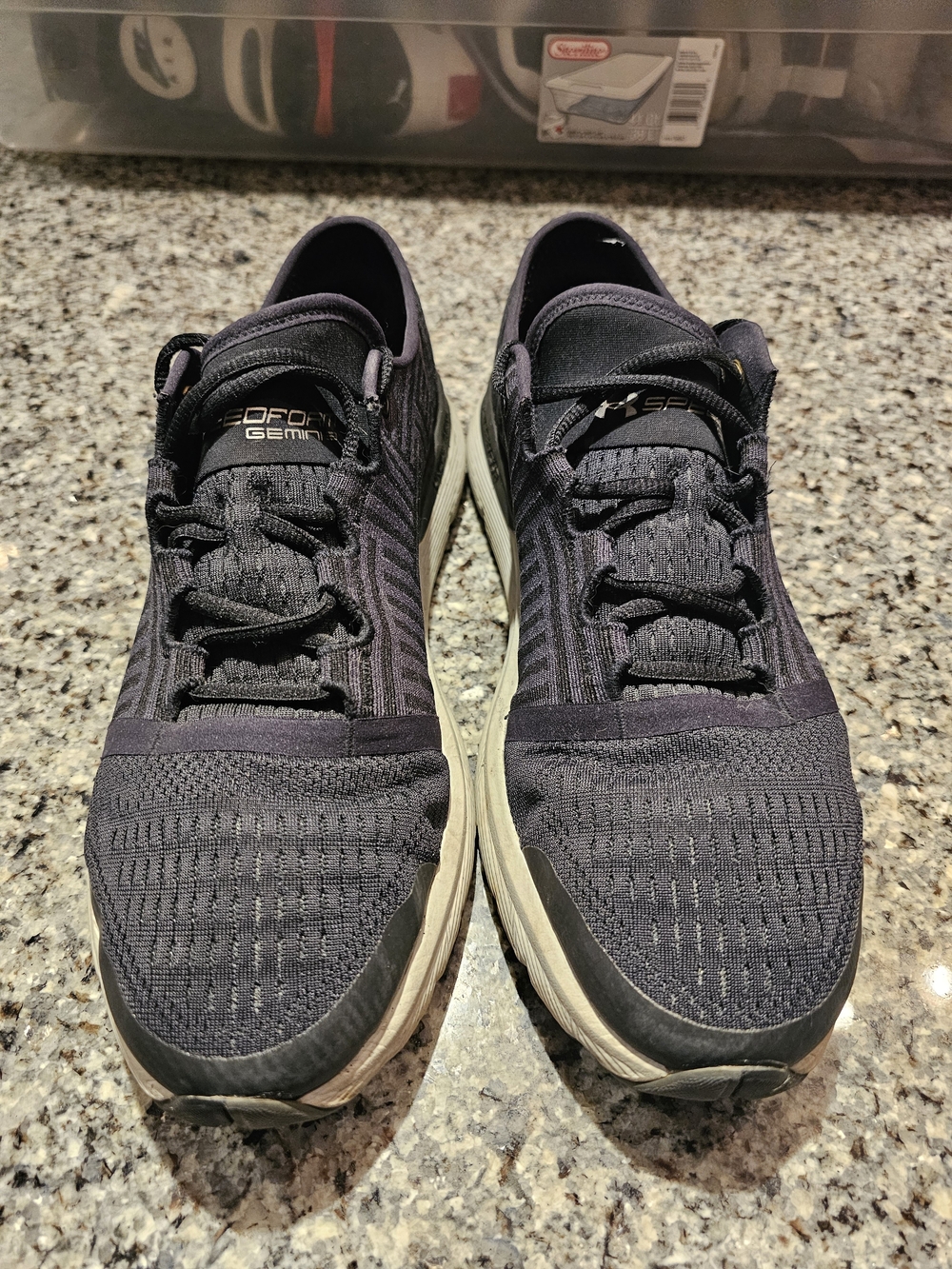 Under Armour SpeedForm Gemini 3 Running Shoe - Black - Picture 2 of 8